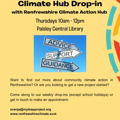 Climate Hub Drop-In with RenCAN