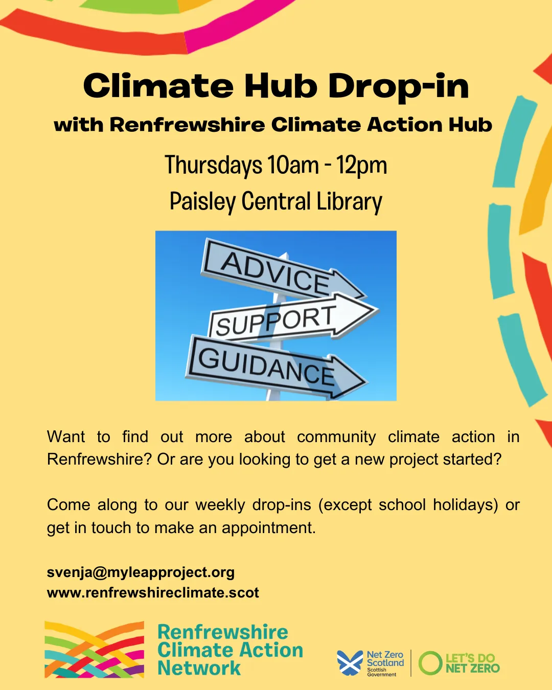 Climate Hub Drop-In with RenCAN